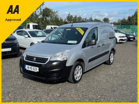 2018 Peugeot Partner PROFESSIONAL L1 BLUE HDI €9,995