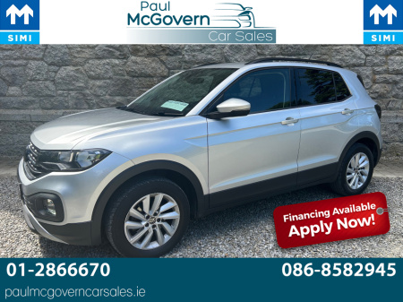 2023 Volkswagen T-Cross LIFE 1.0 TSI M MANUAL 5SPEED 95BHP**//**€200 ROAD TAX**//**WARRANTY**//**FINANCE ARRANGED**//**TRADE IN ACCEPTED**//**ALLOYS**//**REVERSE CAMERA**//**STARLIGHT SILVER! €22,888
