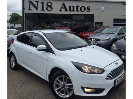 2017 Ford Focus 1.5 TDCI ZETEC 95PS 5DR €12,500