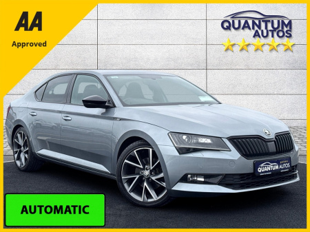 2018 Skoda Superb 2018 SPORTLINE AUTOMATIC 2.0 TDI 150 BHP 5DR €112 P/W WITH NO CASH DEPOSIT 10 DAY SALE NOW ON!!