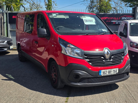 2016 Renault Trafic LL29 DCI 115 BUSINESS P PANEL VA €6,999