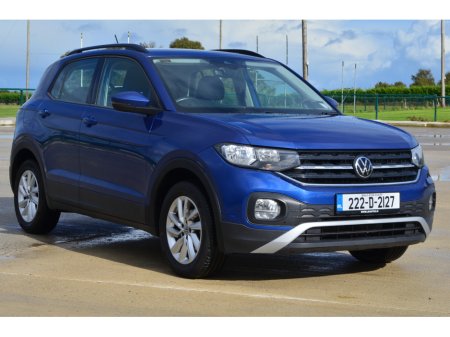 2022 Volkswagen T-Cross LIFE 1.0 TSI MANUAL 5SPEED 95BHP