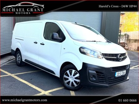 2022 Opel Vivaro LONG WHEELBASE L2H1 1.5 100BHP ONLY 54KM / 1 OWNER / IRISH VAN