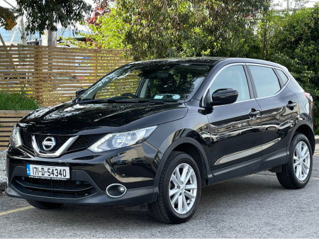 2017 Nissan Qashqai 1.2 DIG-T ACENTA SMART VISION 115 SMRT VSN 115PS 5DR...MULTIFUNCTIONAL STEERING WHEEL...WARRANTY INCLUDED...FINANCE PROVIDED... €10,995