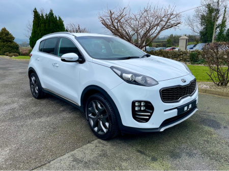 2017 Kia Sportage 1.7 GT-LINE EDITION CRDI ISG 115 **REVERSE CAMERA**FLAT BOTTOM STEERING WHEEL**HEATED SEATS**FULL LEATHER**SAT NAV**MINT**