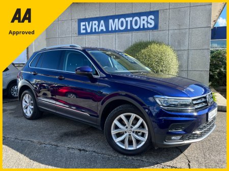 2019 Volkswagen Tiguan HIGHLINE 4MOTION AUTOMATIC 2.0 DIESEL //HIGH SPEC//HEAD UP DISPLAY//360 PARKING CAMERAS// €29,950