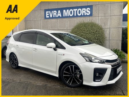 2018 Toyota Prius Alpha GR SPORT 7 SEATER AUTOMATIC HYBRID 1.8 PETROL //REVERSE CAMERA//KEYLESS ENTRY//HALF LEATHER GR SEATS//