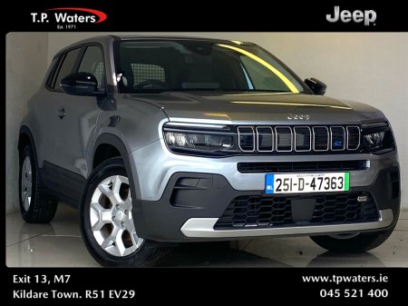 2025 Jeep Avenger COMMERCIAL - FULL ELECTRIC - ALTITUDE
