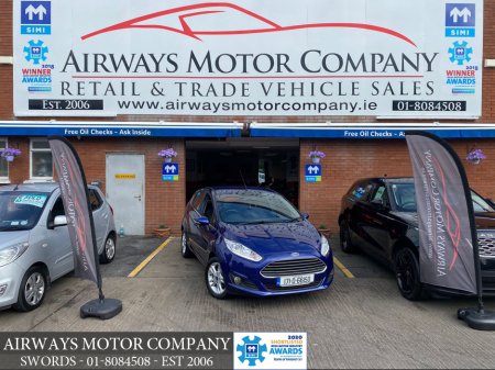2017 Ford Fiesta TITANIUM *1.25 ZETEC  * 5 SPEED MANUAL * PHONE * MEDIASTREAM * AIRCON *ALLOYS