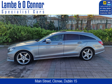 2014 Mercedes-Benz CLS Class 250 CDI AMG SPORT  AUTO *** PALLADIUM SILVER METALIC /  GREY LEATHER **** SUNROOF ****  REAR-VIEW CAMERA *** ACTIVE PARK ASSIST ***
