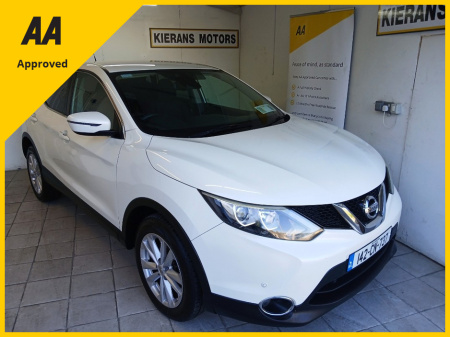 2014 Nissan Qashqai 1.5 DCI ACENTA SMART V VISION 110PS : NCT 09/26 : 3 MONTH WARRANTY €8,950
