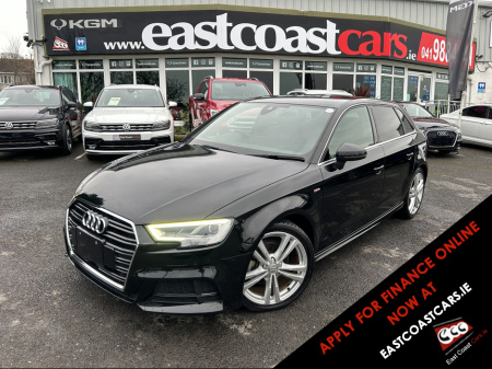 2018 Audi A3 (182 ) S-LINE EDITION VIRTUAL COCKPIT - NAVIGATION   SMARTPHONE INTERFACE- SATNAV - REVERSING CAMERA -BLIND SPOT - PARKING SENSORS- LEATHER