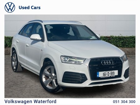 2016 Audi Q3 2.0TDI 150 quattro S-Tronic S-Line