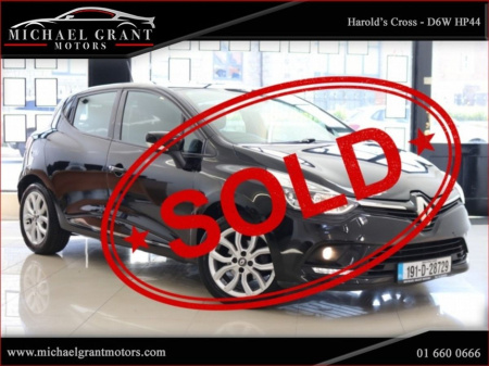 2019 Renault Clio 1.0 PETROL TCE 90 DYNAMIQUE NAV / IRISH CAR / NEW NCT