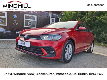 2022 Volkswagen Polo LIFE 1.0 TSI 95BHP D7F 5DR AUTO