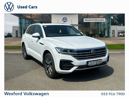 2022 Volkswagen Touareg 2-SEATER COMMERCIAL R-LINE 3.0TDI V6 286BHP 4MOTION AUTO