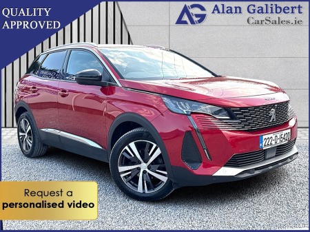 2022 Peugeot 3008 ALLURE 1.5 HDI Top Spec €129 Per Week €26,995