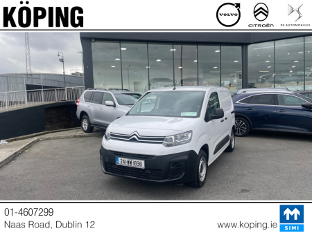2024 Citroen Berlingo ENTERPRISE BLUEHDI 100 6 SPEED // € 18658 plus VAT = € 22950