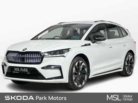 2025 Skoda Enyaq IV 85 Sportline+ - Crystal Grille - Reversing Camera - Sat Nav - Climate Control - Heated Seats - Keyless Start - Apple CarPlay/Android Auto €48,950