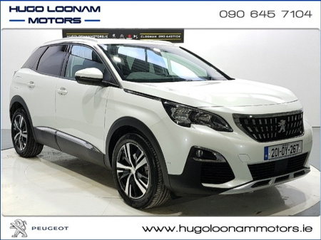 2020 Peugeot 3008 ALLURE 1.5 BLUE HDI 130 6 6.2 4DR €24,495