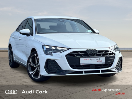2024 Audi A3 SALOON 1.5 30TFSI 115BHP S-LINE WITH BLACK STYLING & COMFORT PACK *WAS €46,200* €43,995