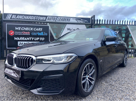2021 BMW 5 Series 530E G30 M SPORT 289BHP AUTO HYBRID SERVICE HISTORY €47,450
