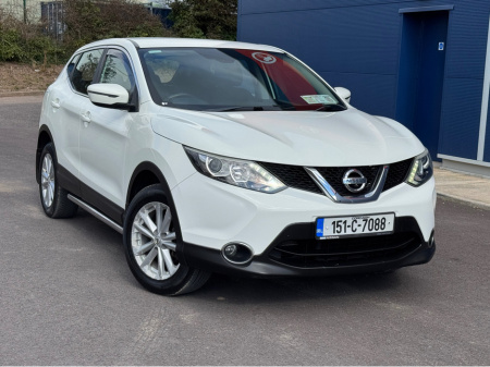 2015 Nissan Qashqai 1.5 DSL SV 4DR SV white
