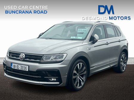 2018 Volkswagen Tiguan HIGHLINE 2.0 TDI 150HP M MANUAL 6SPEED FWD 5DR €22,998