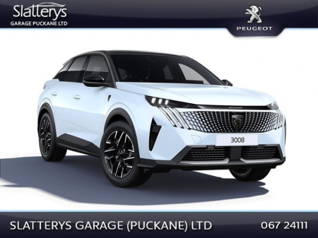 2025 Peugeot 3008 GT 1.2 Petrol Hybrid Auto €49,800