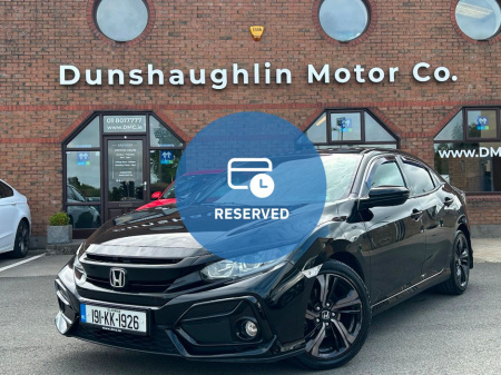 2019 Honda Civic 5DR 1.6 I-DTEC SMART PLUS *LOW KMS* €19,900