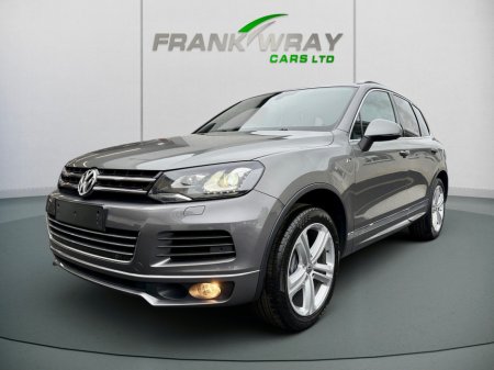2014 Volkswagen Touareg 3.0 V6 R-LINE TDI 4 MOTION BLUEMOTION TECHNOLOGY**PAN ROOF**FULL LEATHER**245 BHP**MINT**FSH**