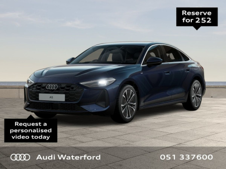 2025 Audi A5 E Hybrid Quattro SE from €810 per month