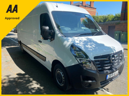 2021 Opel Movano MY21 L3H2 3.5T *WALTONS GARAGE RANELAGH* PLYLINED INTERIOR* LONG WHEEL BASE* HIGH ROOF* FULLY SERVICED* CVRT TESTED* *PRICE PLUS VAT* €27,060