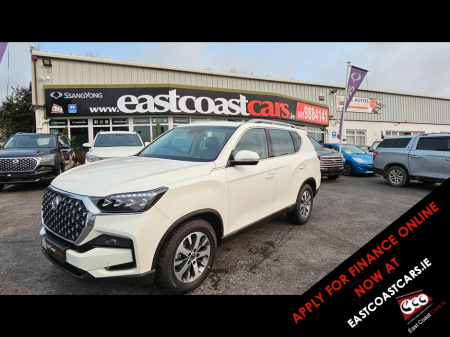 2025 Ssangyong Rexton ( 2 SEATER COMMERCIAL ) MUST BE SEEN ALL MUST BE SEEN ALL NEW REXTON ELX 206BHP 8 SPEED AUTO ** UPGRADED QUILTED LEATHER SEATS / DASH *5 YEARS WARRANTY ** AVAILIBLE NOW AT EAST COAST CARS OF SLANE ** €40,950