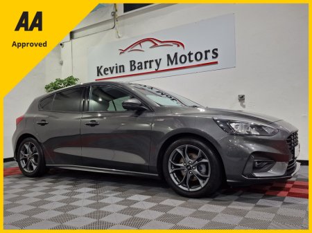 2019 Ford Focus 1.0T ST-LINE 125BHP 6 SPEED MANUAL **ORIGINAL IRISH CAR / APPLE CARPLAY & ANDROID AUTO / BLUETOOTH INTEGRATION / CRUISE CONTROL / KMH SPEEDOMETER / REVERSE CAMERA / REAR SUN PROTECTION GLASS**