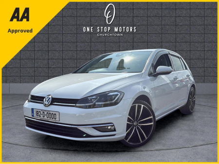2018 Volkswagen Golf 1.2TSI MK7.5 ONLY 33,000KMS AS NEW (NEW MODEL) DIGI DASH/CAMERA/AUTO €20,890