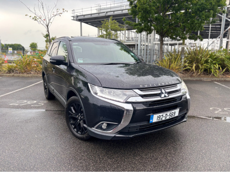 2019 Mitsubishi Outlander 2.2 D ~ Seven Seater 4WD AT BLACK LINE €29,999