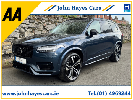 2024 Volvo XC90 ULTIMATE DARK T8 RECHARGE TOP SPECIFICATION//AIR SUSPENSION//PANORAMIC ROOF//MASSAGE SEATS//SIMI DEALER