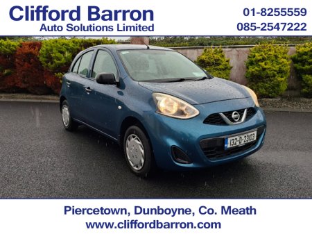 2013 Nissan Micra 1.2 VISIA 80PS 5DR