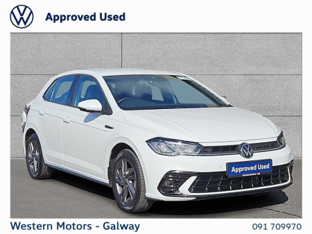 2022 Volkswagen Polo R-line Polo with Alloy wheels, Rear view camera, cruise control, Digital Dash €21,995