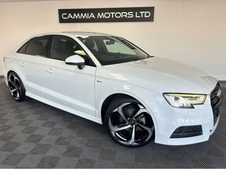 2018 Audi A3 AUDI A3 S-LINE  5DR AUTO*HALF LEATHER HEATED SEATS*REVERSE CAMERA*DIGITAL DASH*