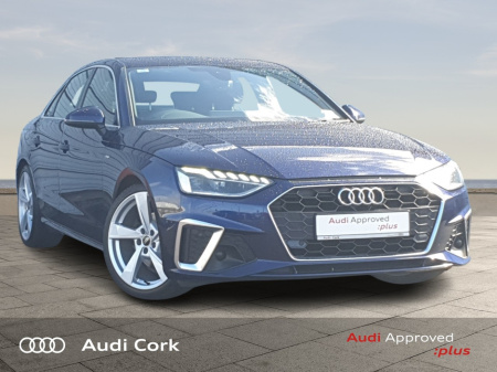 2022 Audi A4 2.0 35TDI 163BHP S-LINE AUTOMATIC WITH AMBIENT LIGHTING €39,995