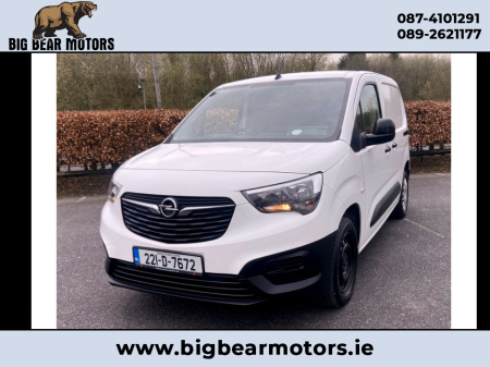 2022 Opel Combo L1H1-1.5 100PS DIESEL 6SPEED MANUAL MY22-L1H1-1.5 100PS-DSL-6SP 5DR