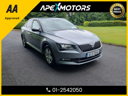 2016 Skoda Superb AMBITION 1.6 TDI 120BHP 4DR €9,949