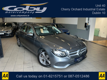 2018 Mercedes-Benz E Class 220 D 4DR AUTO. Pristine Car 2 Keys, Alloy Wheels, Leather Heated Seats, Dual Climate, Bluetooth, Reverse Camera, Parking Sensors, Cruise Control, MFSW, Full Electrics and much more. €27,950