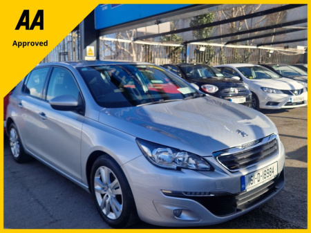 2016 Peugeot 308 1.6 DIESEL , ACTIVE MODEL, NEW NCT , AA APPROVED, FINANCE, WARRANTY, 5 STAR REVIEWS €9,995