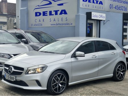 2017 Mercedes-Benz A Class A180D SE 1.5D 110BHP AUTOMATIC NCT 08/27 FINANCE AVAILABLE @ €71 PER WEEK FULL LEATHER/ UPGRADED ALLOY WHEELS/ REVERSE CAMERA/ MERCEDES COMMAND/ HISTORY CHECKED