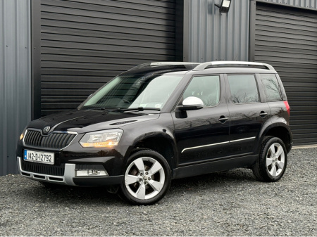 2014 Skoda Yeti 2.0 TDI 110HP LOW MILEAGE €12,950