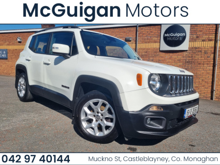 2015 Jeep Renegade **SOLD**1.6 MJET 120HP FWD LONGITUDE 6 Speed