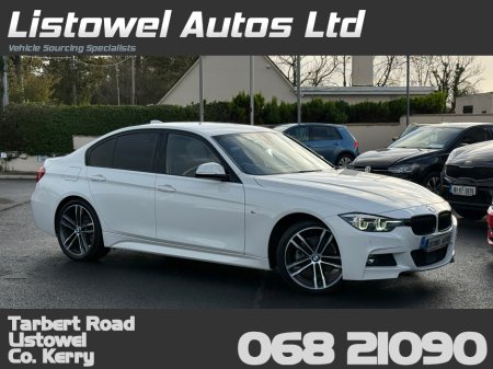2018 BMW 3 Series SHADOW EDTION  M-SPORT 320D 2.0 AUTOMATIC * REAR VIEW CAMERA, PARKING SENSORS FRONT & REAR, ADAPTIVE CRUISE CONTROL, ELECTRIC MEMORY SEATS, 3 STAGE HEATED SEATS, FULL LEATHER SEATS, ISOFIX * €25,950